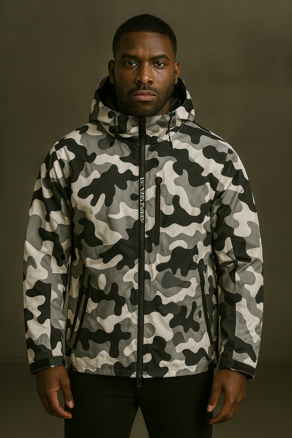 Ember “Shadow Ops” Lightweight Camo Jacket – Arctic Edition