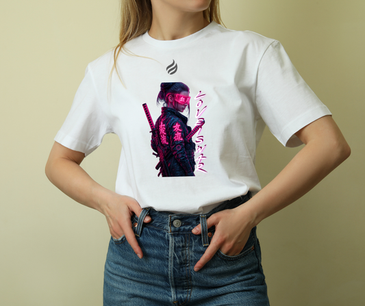 “Love Is War” Cyber Samurai Tee – Ember Street Edition